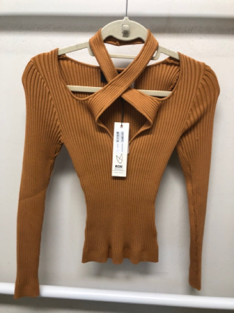 Mink Pink Size Small Tan Top